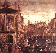 CARPACCIO, Vittore The Healing of the Madman fdg oil painting picture wholesale